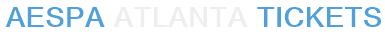 aespa Atlanta Tickets